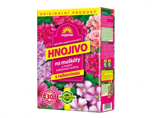 Hnojivo Muškáty 1kg AG Orgamin 1