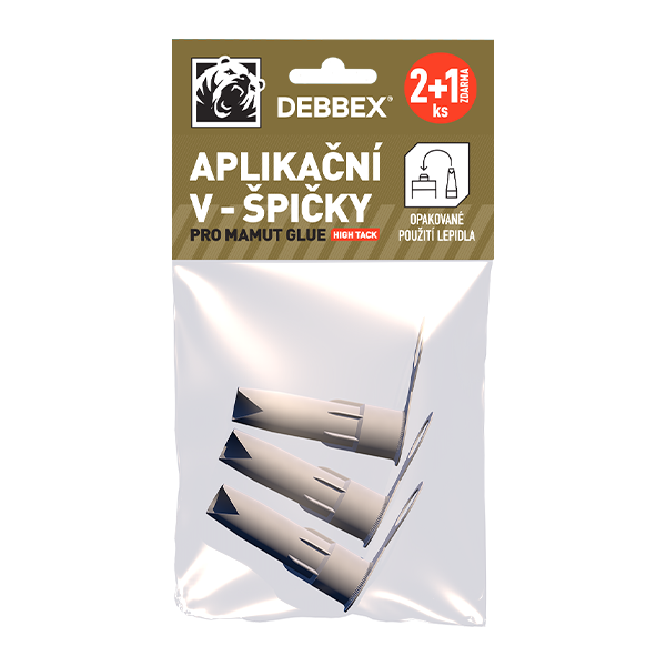 Špičky V - aplikační pro mamut glue 2+1 zdarma Špičky V - aplikační pro mamut glue 2+1 zdarma 1