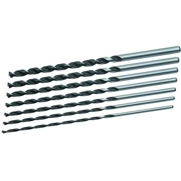 Sada vrtáků do dřeva 7 dílů, 300mm, PVC obal 1