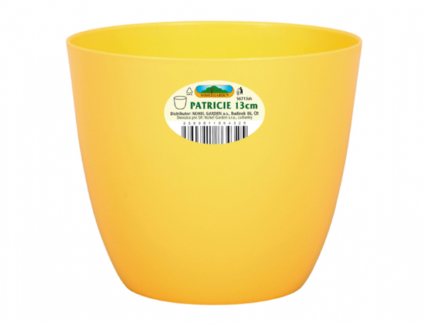 Obal PATRICIE d18x16cm žlutá 1
