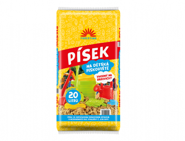 Písek pro dětská pískoviště 20l FO 1