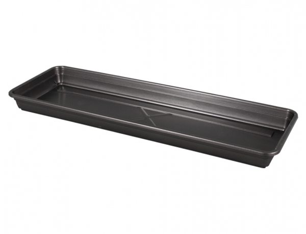 Podmiska pod truhlík LOBELIA 60cm antracit 1