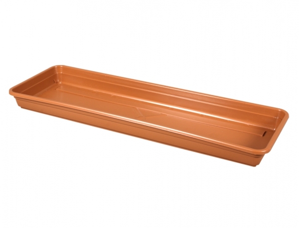 Podmiska pod truhlík LOBELIA 50cm terakota 1