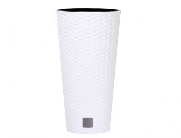 Obal RATO ROUND d25x22cm/2v1/bílý 1