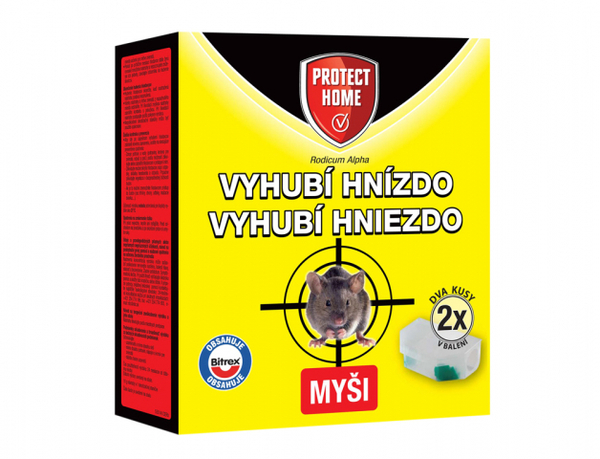 Rodicum ALPHA 2x2x5g/měk.návnada+stan./SBM + 1