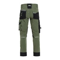 Kalhoty pracovní STRETCH LINE, olivová, L/52, STALCO PERFECT 2
