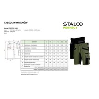 Kraťasy pracovní STRETCH LINE, modré ,M/50, STALCO PERFECT Kraťasy pracovní STRETCH LINE, modré ,M/50, STALCO PERFECT 2