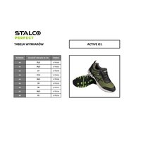 Polobotky pracovní ACTIVE 01, 45, STALCO PERFECT 2