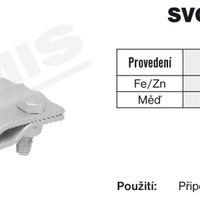 Tremis SOb svorka na okapové žlaby FeZn V080 2