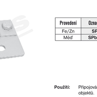 Tremis SPb svorka připojovací FeZn V045 2