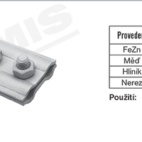 Tremis SS svorka spojovací FeZn V015 2