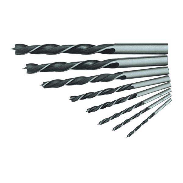 Sada vrtáků do dřeva 8 dílů, 3-10mm, PVC obal 1