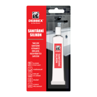 Silikon sanitární bílý 23 ml RL DEBBEX 35000TU Silikon sanitární bílý 23 ml RL DEBBEX 35000TU 2
