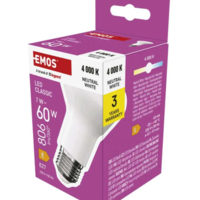LED žárovka Classic R63 / E27 / 8,8 W (60 W) / 806 lm / neutrální bílá ZQ7141 2