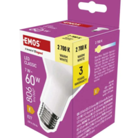 xxxLED žárovka Classic R63 / E27 / 8,8 W (60 W) / 806 lm / teplá bílá ZQ7140 2
