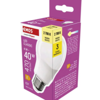 ZQ5E21 LED žárovka Classic A60 E27 4W (40W) 470lm teplá bílá 2