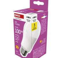 ZQ5E63 LED žárovka Classic A60 E27 13W (100W) 1521lm neutrální bílá 2