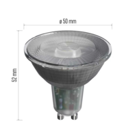 ZQ8333 LED žárovka Classic MR16 GU10 4,2W (36W) 333 lm  teplá bílá 2