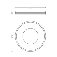 Philips 32610/31/P6 Hue Being Bluetooth  LED 32W 2400lm 2200-6500K, bílá 2