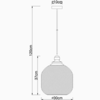GLOBO 15047H5  1xE27 max. 60W 230V GLOBO 15047H5  1xE27 max. 60W 230V 2