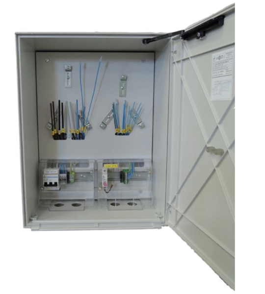 Skříň elektroměrová DCK ER212/NVP7P/63A-QM FVE ČEZ/EON do výklenku Skříň elektroměrová DCK ER212/NVP7P/63A-QM FVE ČEZ/EON do výklenku 1