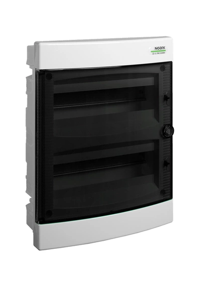 Rozvodnice zápustná NOARK 101514 PNF 24T, průhledné dveře, IP40 Rozvodnice zápustná NOARK 101514 PNF 24T, průhledné dveře, IP40 1