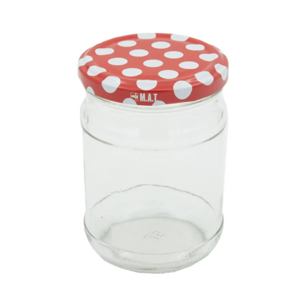 Sklenice zavařovací 250ml TWIST 66 + víčka PUNTÍK 10ks 1