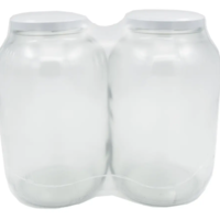 Sklenice zavařovací 3720ml TWIST 100+víčka 2ks 2