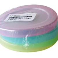 Víčko OMNIA 8,5cm PH pastelové barvy 4ks 2