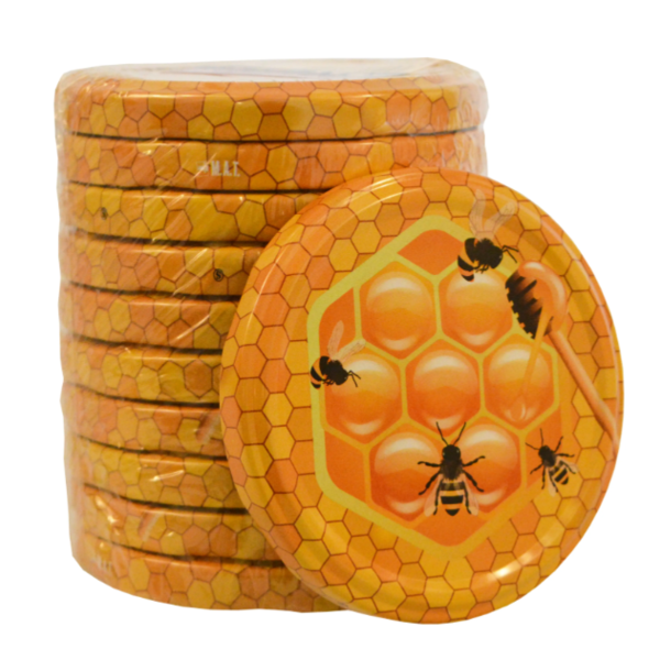 Víčko TWIST 82 dekor MED 10ks Víčko TWIST 82 dekor MED 10ks 1