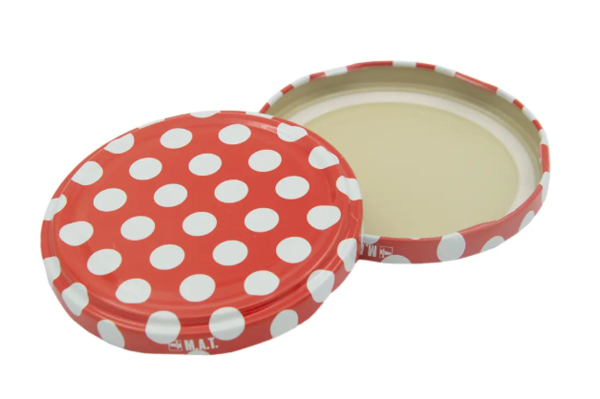 Víčko TWIST 82 dekor PUNTÍK 10ks Víčko TWIST 82 dekor PUNTÍK 10ks 1