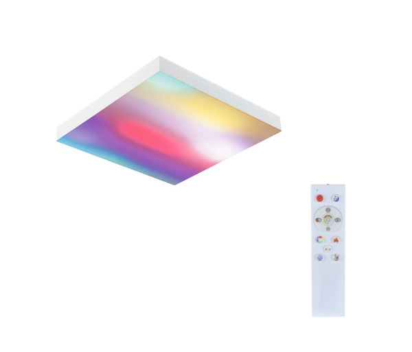 Paulmann 799.04 LED Velora Rainbow RGBW bílá 295x295mm 1