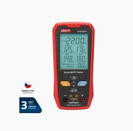 Multimetr UNI-T UT673PV+ Solar MPPT Multimetr UNI-T UT673PV+ Solar MPPT 1