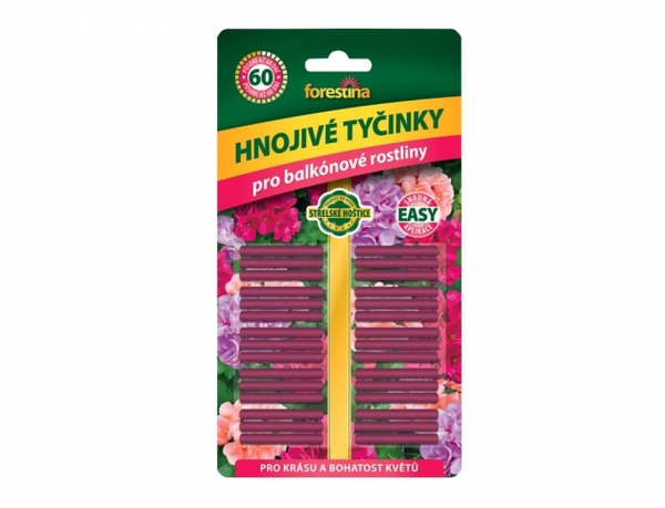Tyčinky na Balkónové rostliny 30ks 1