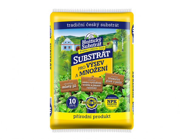 Substrát Výsev a množení 10l Hoštický 1