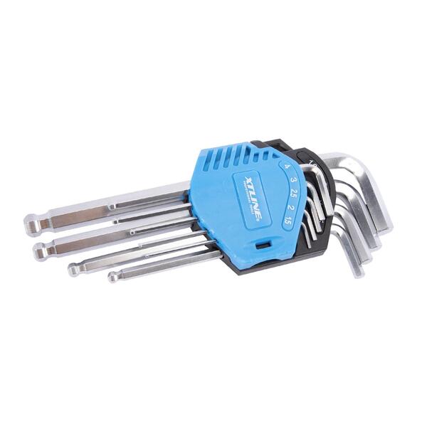 Sada IMBUS klíčů s kuličkou 1,5-10mm, 9 dílů 1