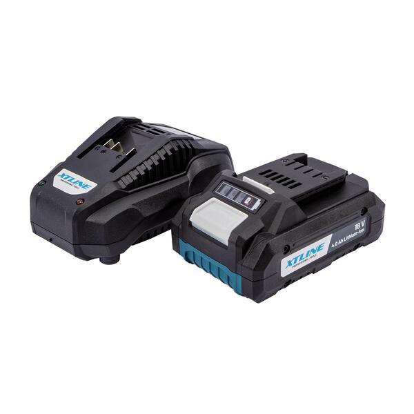 Baterie AKU Li-Ion 18V, 4.0Ah SAMSUNG + nabíječka 3.5A 1