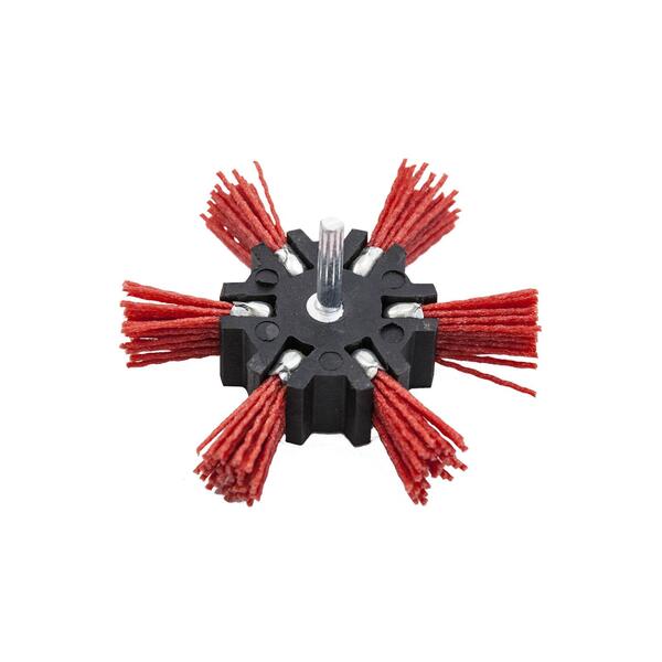 Kartáč radiální nylon,,válcová stopka ,100mm 1