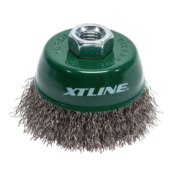 Kartáč hrnkový vlnitý nerez M14, 100mm 1