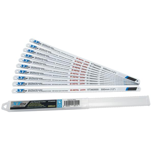 Ruční pilový list 300mm, 24 Tpi, HSS-Co Bi-hardness (1bal./10ks) 1
