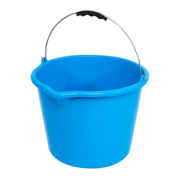 Kbelík plastový zesílený 16l modrý 1