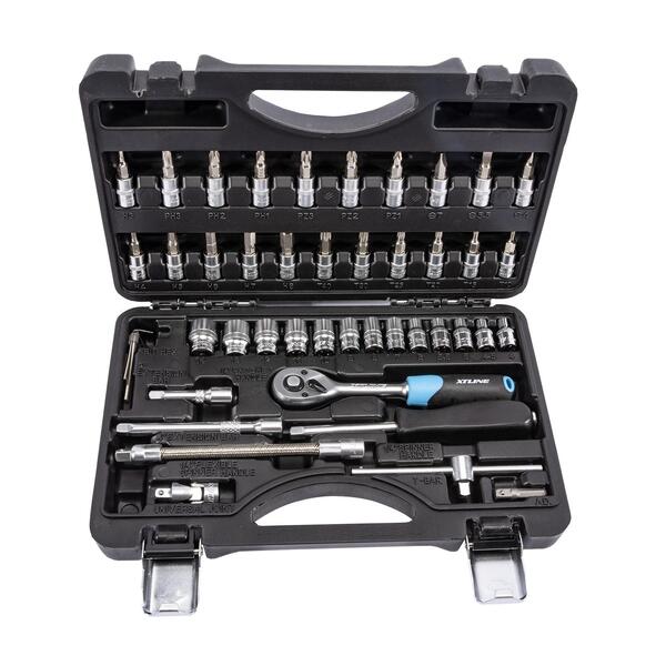 Sada hlavic 1/4" /46dílů 1