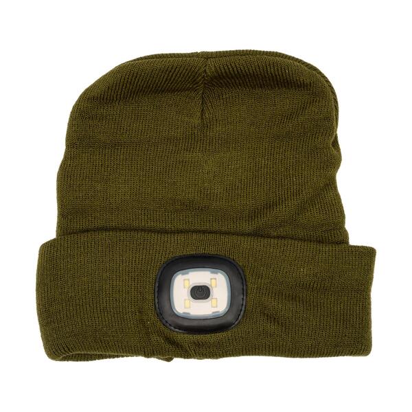 Čepice se svítilnou zelená 1