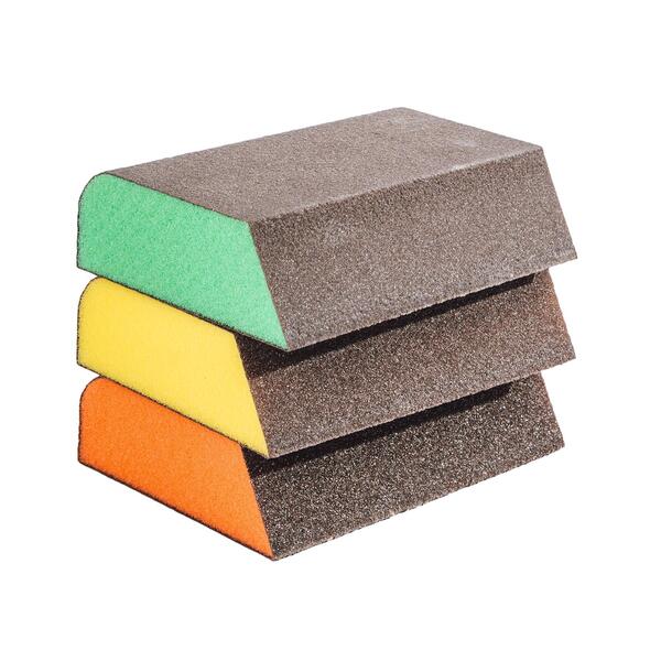 Houba brus. 100x70x25mm,zr.240 tuhá zkosená 1