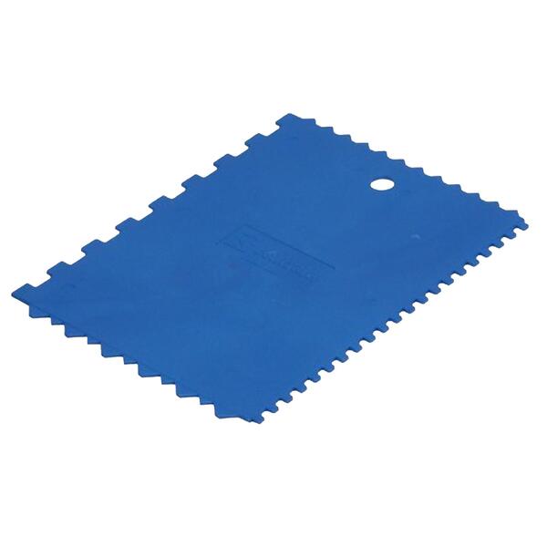 Stěrka plastová zubová 175x130mm 1