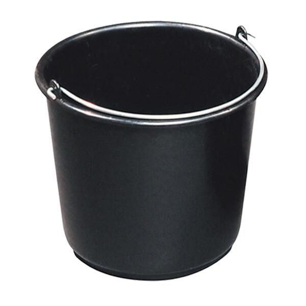 Kbelík plastový 12l černý 1