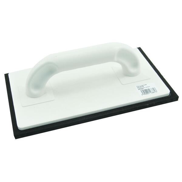 Hladítko plastové s černou pryží 250x140x8mm 1