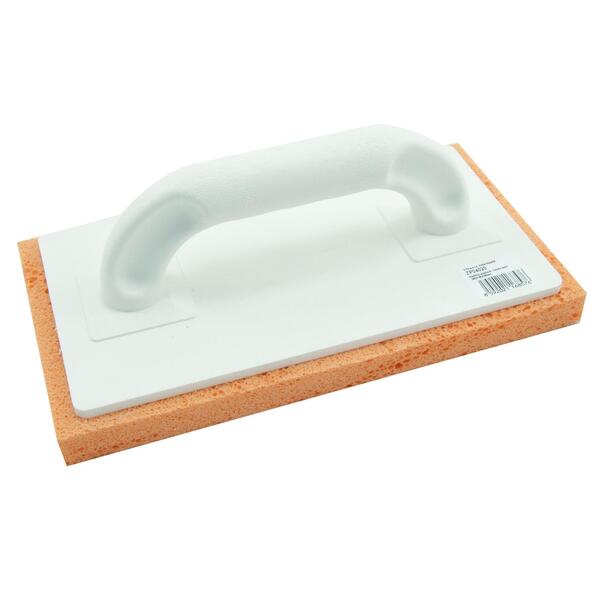 Hladítko plastové s houbou 250x140x18mm, jemná 1