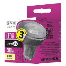 LED žárovka Classic MR16 4,2W GU10 teplá bílá ZQ8333 1