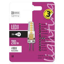 LED žárovka Classic JC 1,9W 12V G4 neutrální bílá ZQ8621 1